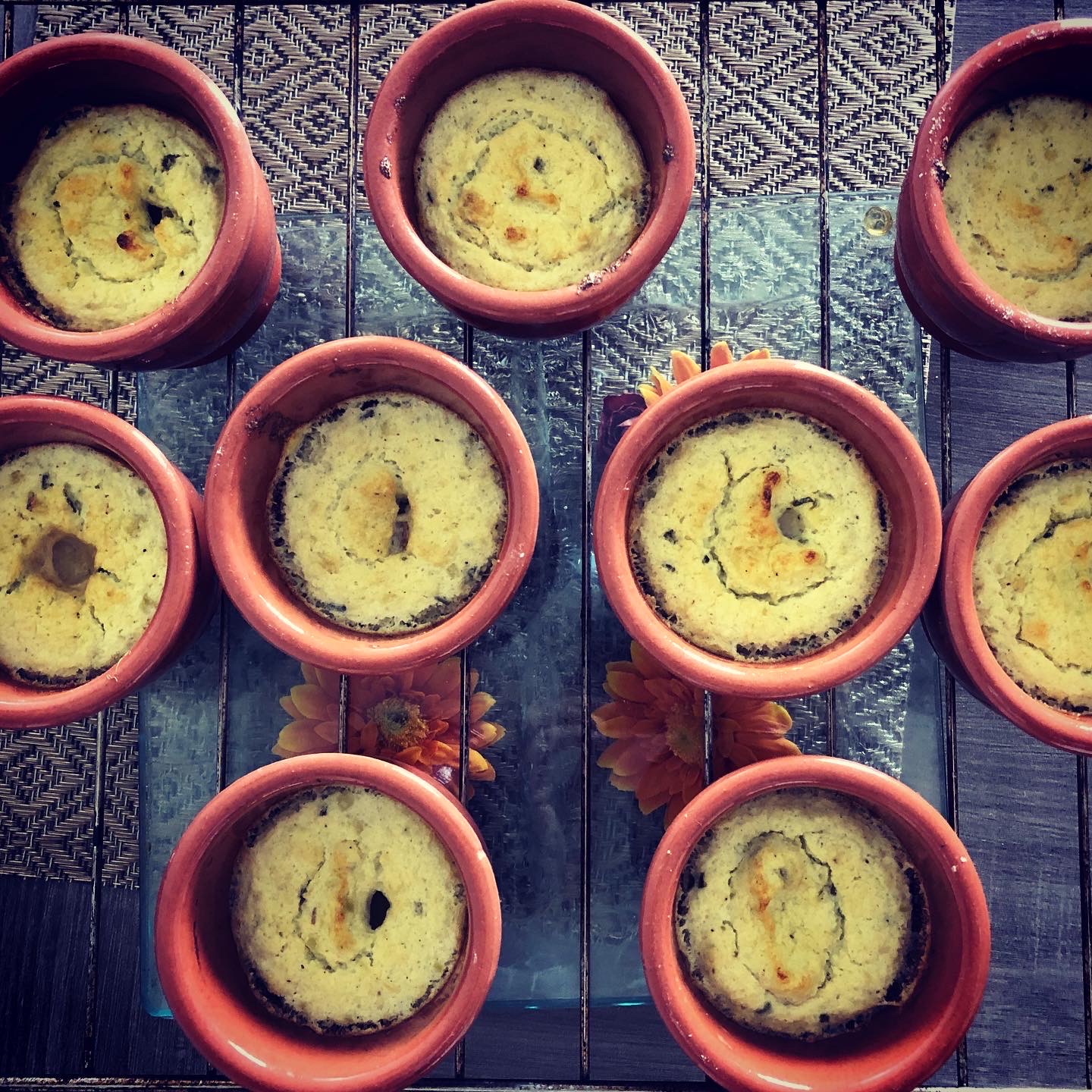 Soufflés de brocolis