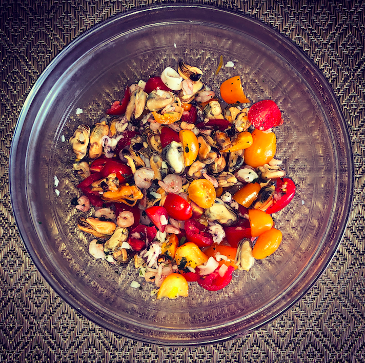 Salade de fruits de mer