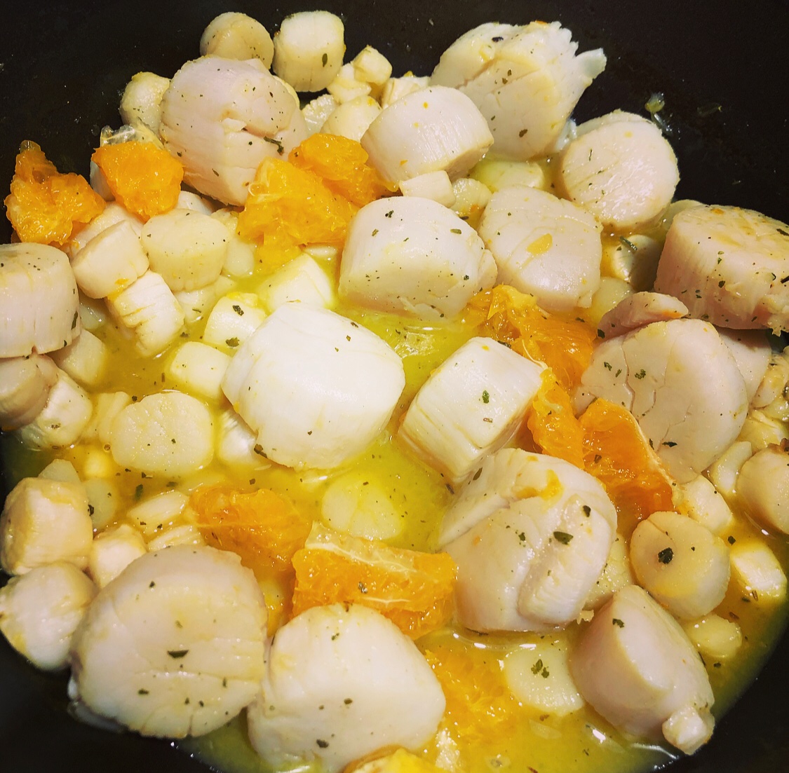 Noix de St Jacques agrumes